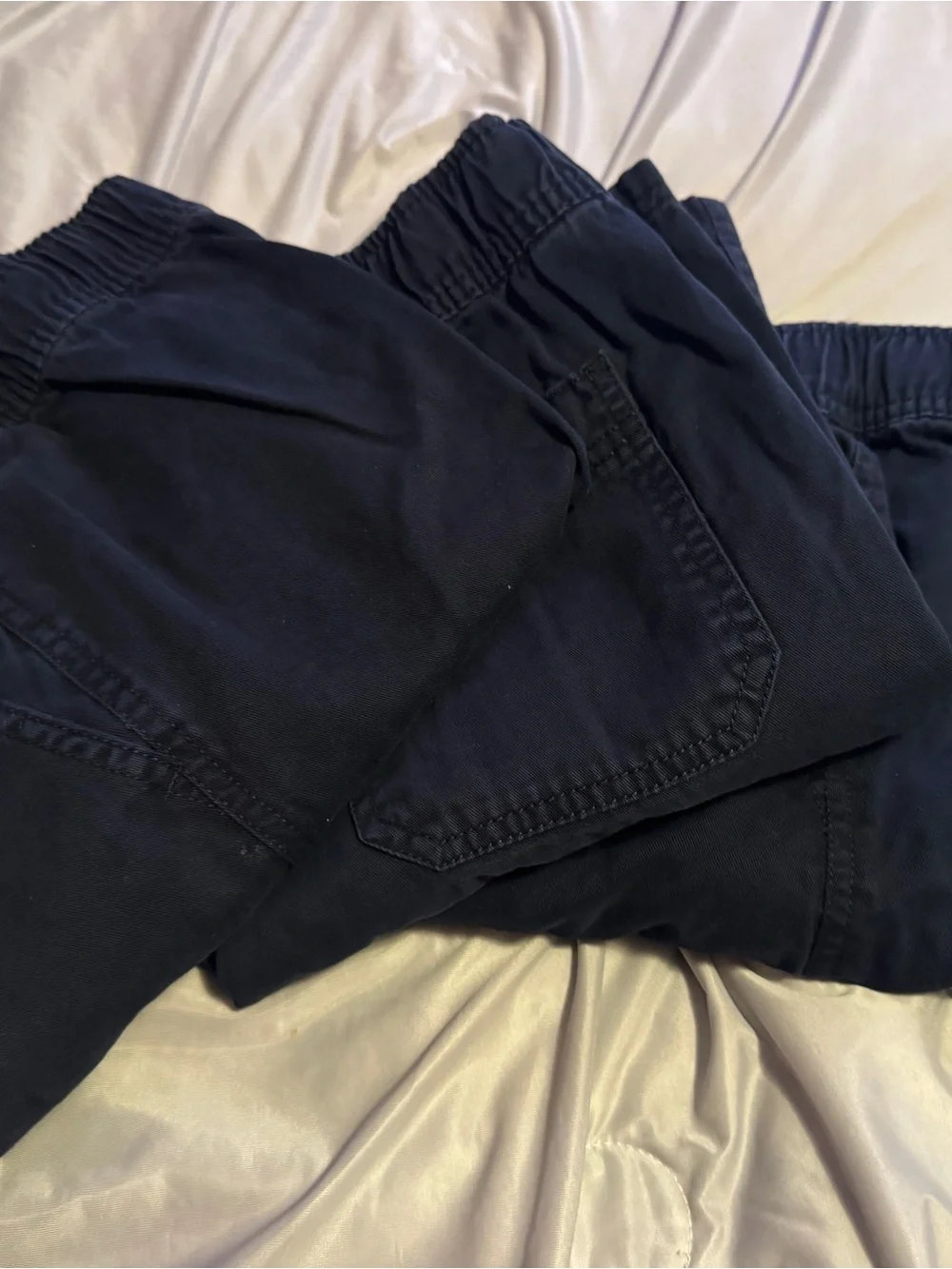 Like NEW The Children's Place Navy Cargo Pants for Kids ( 3 Packs)